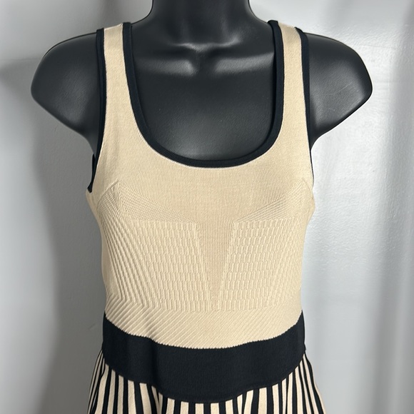 Guess Tan and Black Sleeveless Dress - Picture 3 of 7